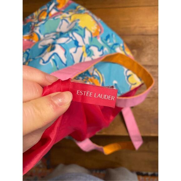 Lilly Pulitzer for Estee Lauder multicolor tote bag - Picture 7 of 7